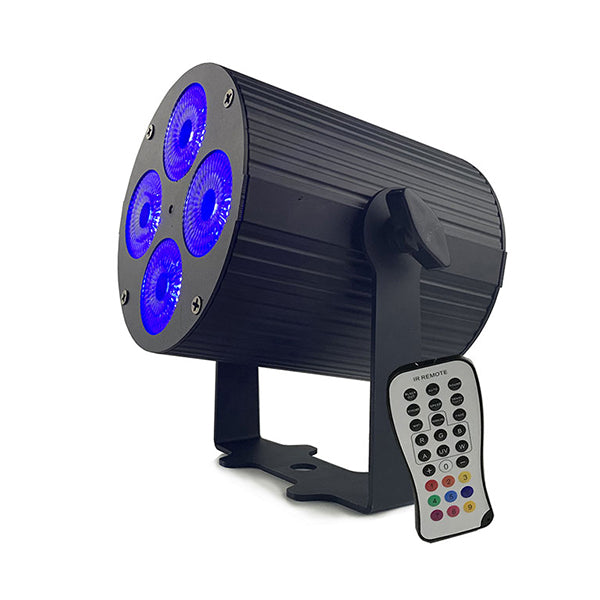 Battery Mini 4x10W RGBWA+UV 6in1 LED Par